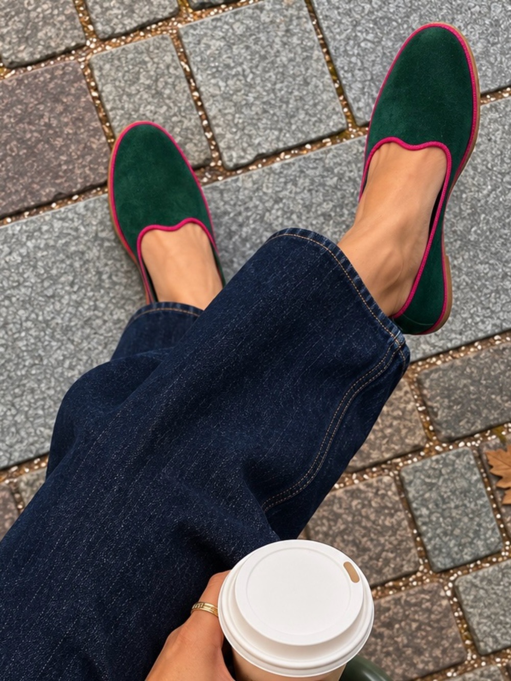 LIBERA MENTE Made in Italy Suede Friulane Flats –EU 38 / US 7.5